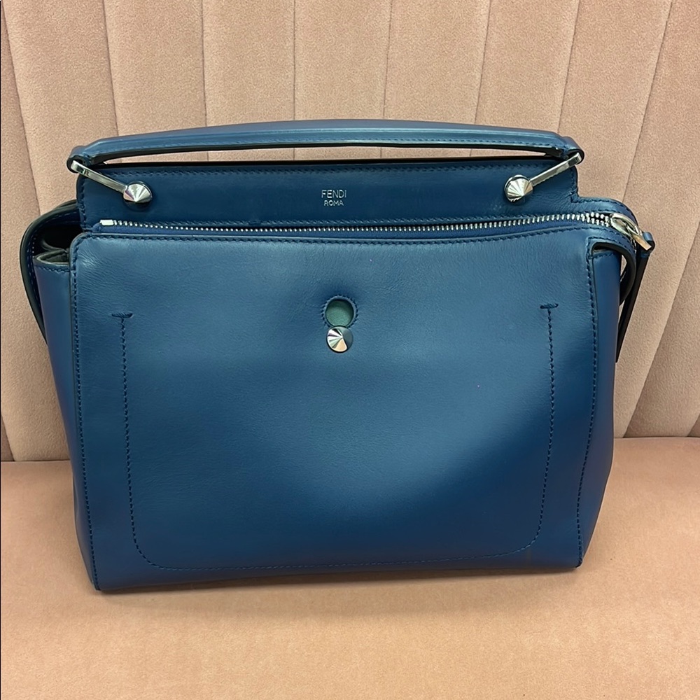 Fendi Women's Satchel in Rich Blue